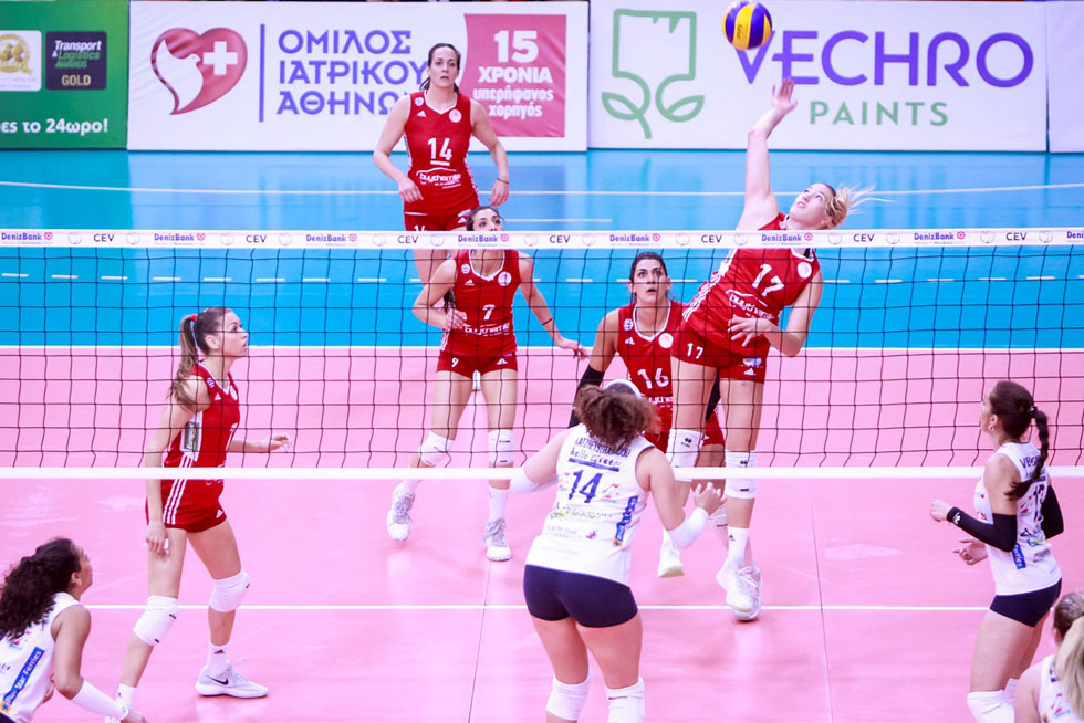 VECHRO蔚禾祝贺Olympiacos赢得希腊女排甲级联赛七连冠1